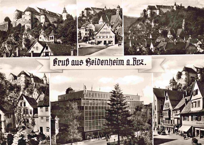 Heidenheim Brenz Schloss Naturtheater Rathaus Ortspartien