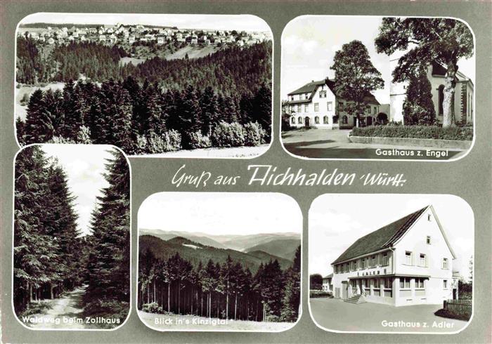 Aichhalden Schramberg Panorama Gasthaus zum Engel Waldweg Zollhaus Kinzigtalblic