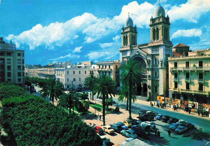 TUNIS Tunesie La Cathedrale