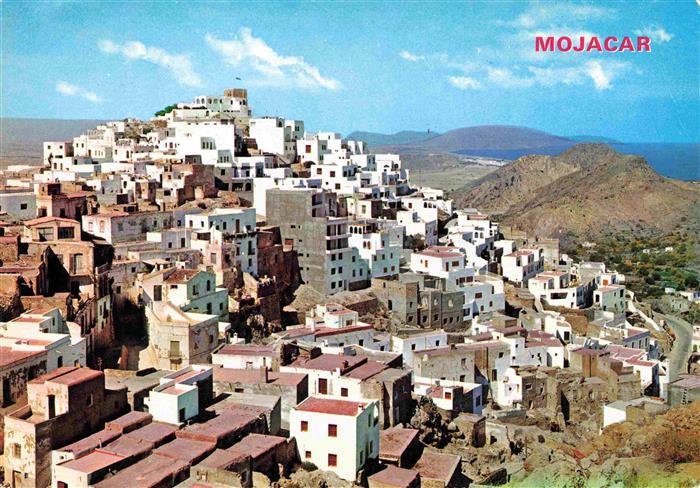 Mojacar Almeria ES Fliegeraufnahme
