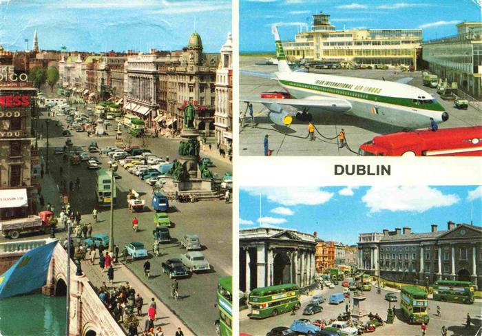 DUBLIN  Ireland City Flughafen Stadtplatz