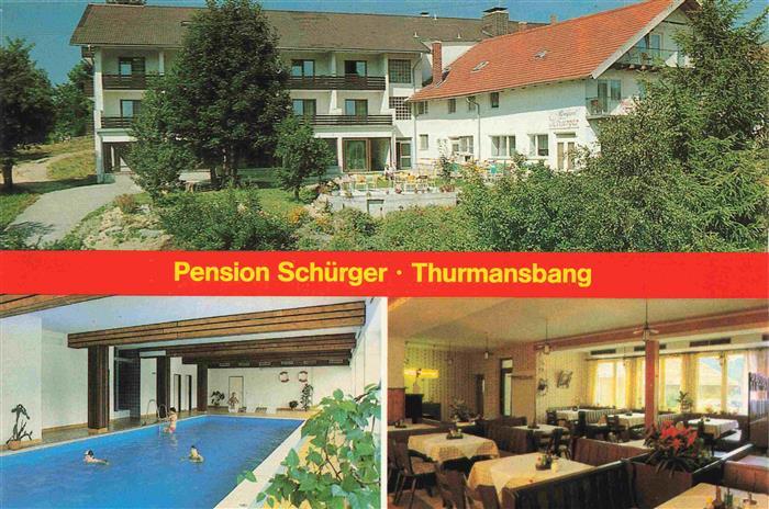 Thurmansbang Pension Schuerger Hallenbad Gastraum