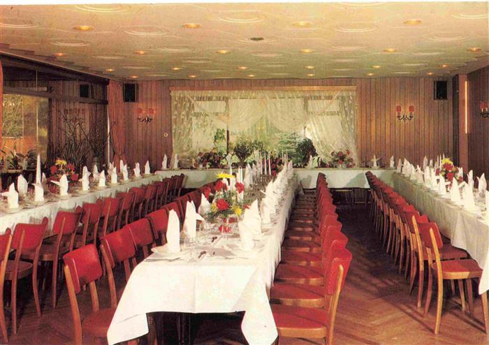 Walsrode Lueneburger Heide Waldgaststaette Eckernworth Speisesaal