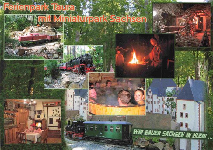 Dahlener-Heide Dahlen Sachsen Ferienpark Taura mit Miniaturpark Sachsen Teilansi