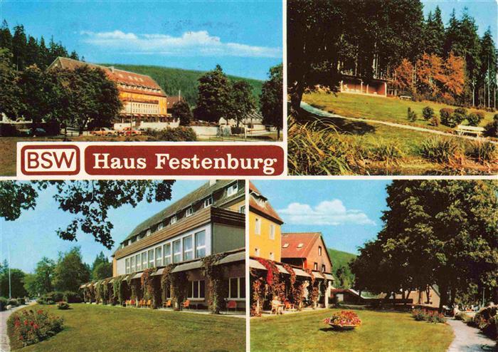 Clausthal-Zellerfeld Goslar Niedersachsen Bundesbahn Sozialwerk Haus Festenburg