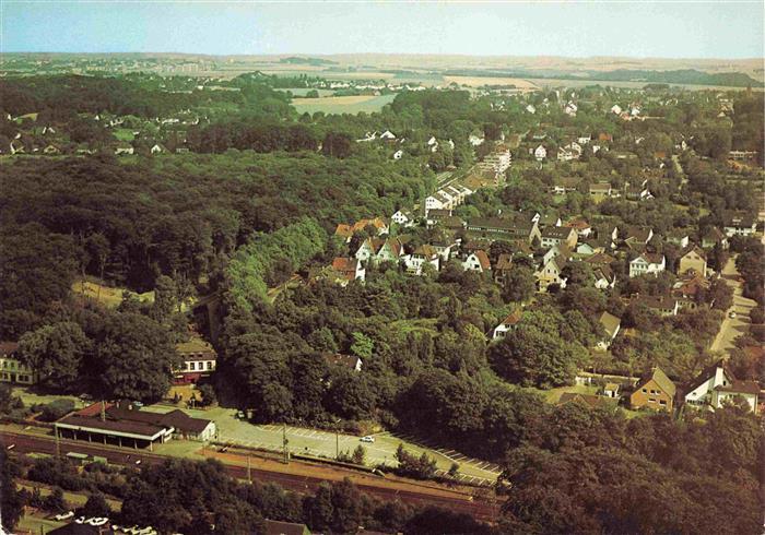 Hoesel im Walde Ratingen NRW Fliegeraufnahme