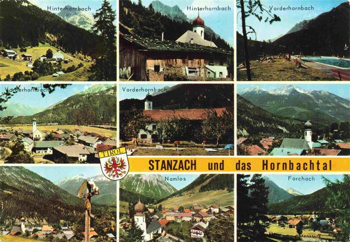 Stanzach Lechtal Tirol AT Hinterhornbach Vorderhornbach Panorama Kirche Namlos F