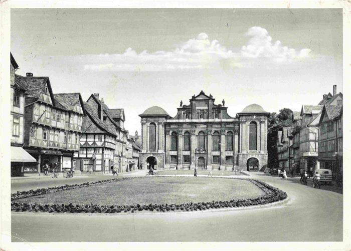 WOLFENBueTTEL Holzmarkt mit Garnisonskirche