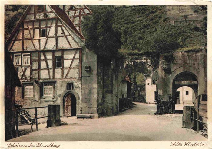 Schoenau Heidelberg Odenwald Altes Klostertor