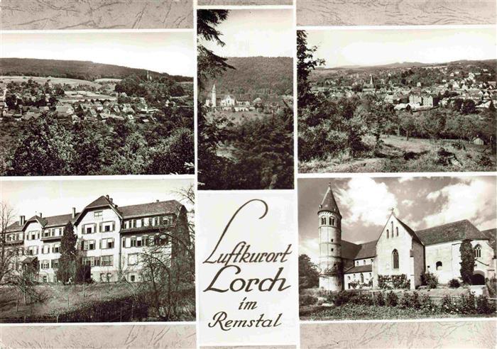 Lorch Remstal BW Panorama Kurhaus Schloss