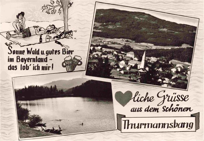 Thurmansbang Panorama Seepartie