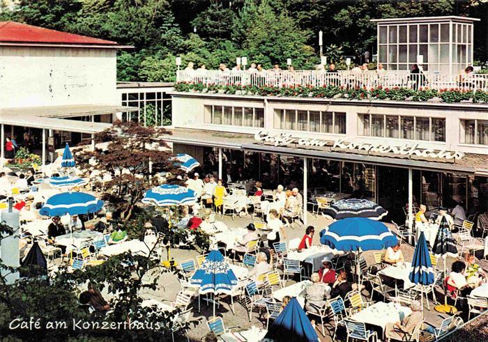 BAD SALZUFLEN Cafe am Konzerthaus Freiterrasse
