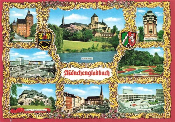 MoeNCHENGLADBACH NRW Schloss Myllendonk Haus Westland Kaiser Friedrich Halle Al