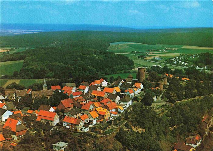 Trendelburg Diemel Deisel Hessen Fliegeraufnahme