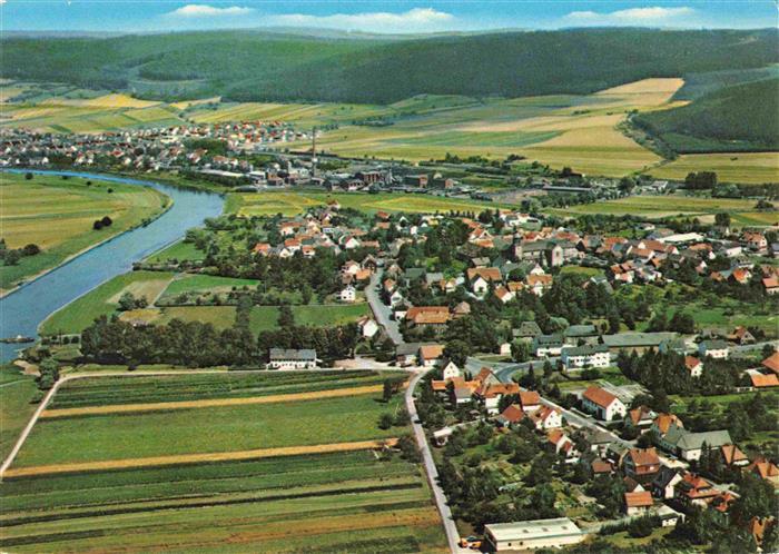 Lippoldsberg Fliegeraufnahme