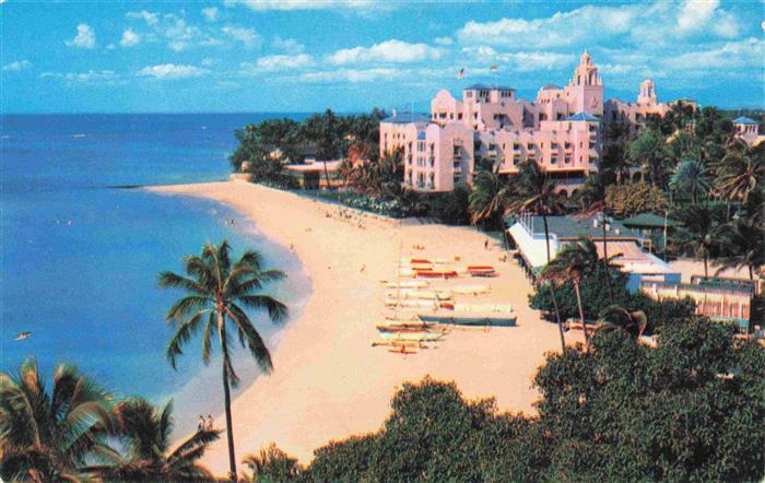 Honolulu Hawaii's world famous Waikiki Beach