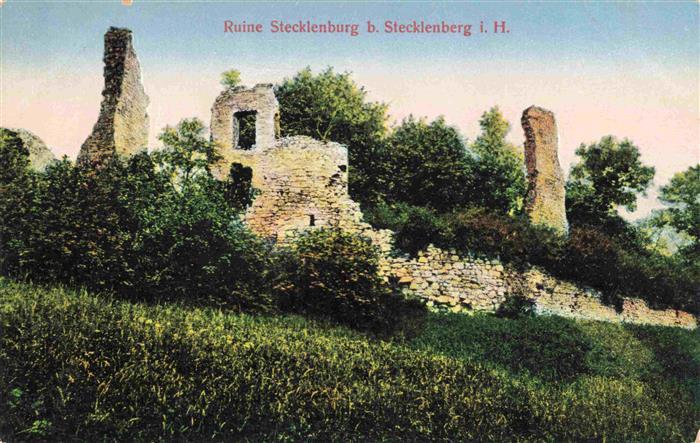 Stecklenberg Ruine Stecklenburg