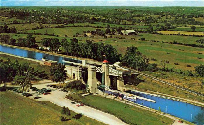 Peterborough Ontario Canada World's highest lift locks on the Trent Canal System