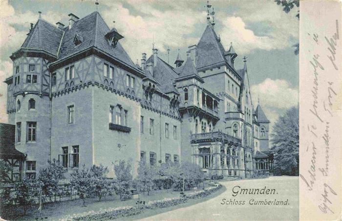 Gmunden Traunsee Salzkammergut Oberoesterreich AT Schloss Cumberland