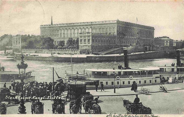 Stockholm Sweden Kungl. Slottet Schloss