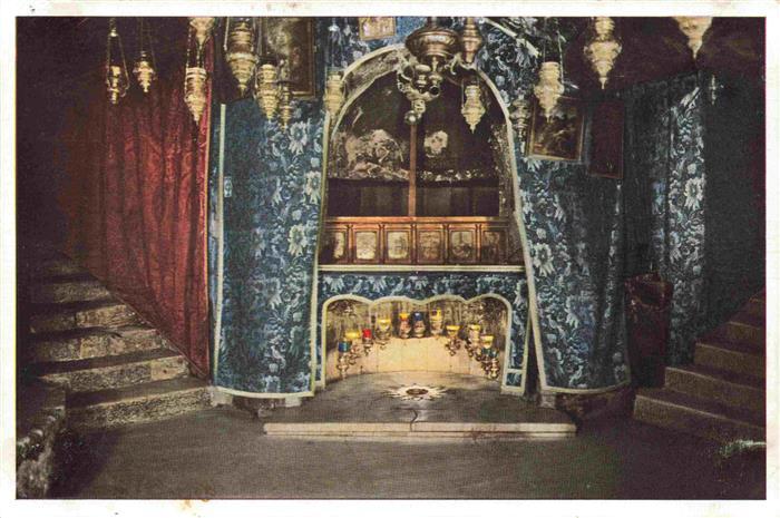 Bethlehem  Yerushalayim Israel Grotto of the Nativity Geburtsgrotte