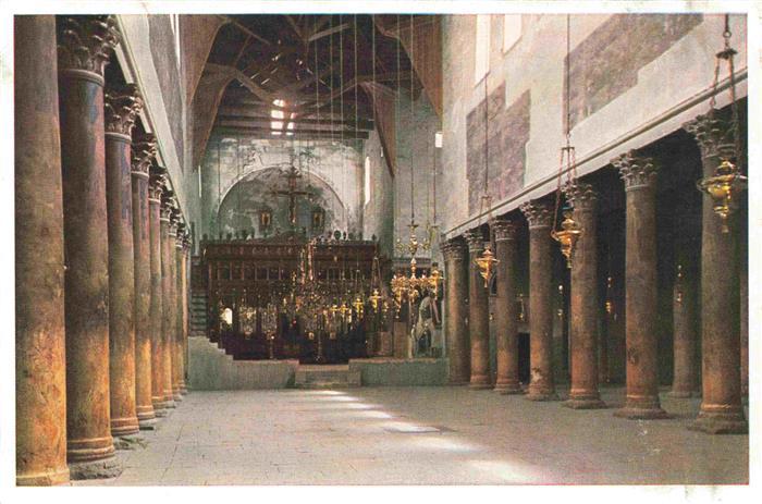 Bethlehem  Yerushalayim Israel Inneres der Geburtskirche