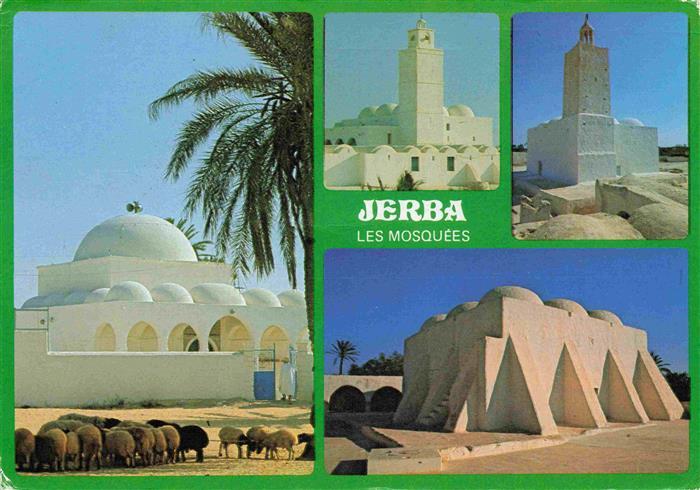 Jerba Djerba Tunesie Les Mosquées Moscheen