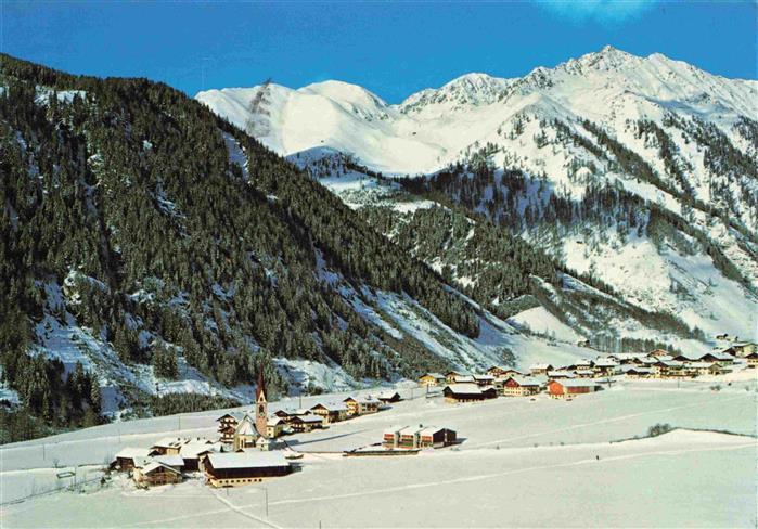 Vals Valles Suedtirol IT Winterpanorama Skigebiet Jochtal