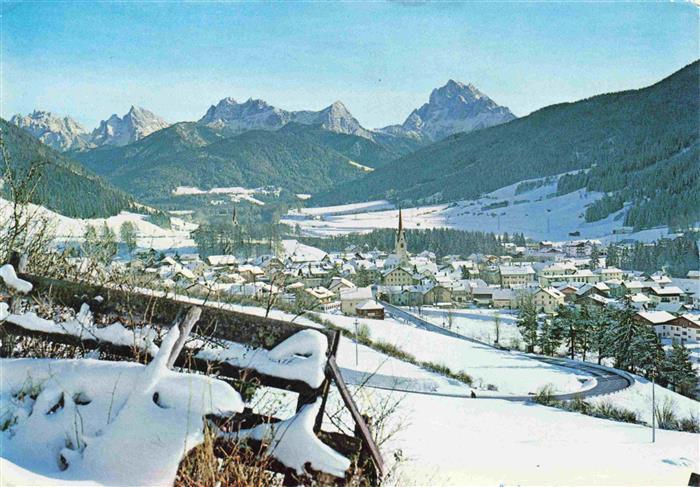 Monguelfo Pustertal IT Panorama Dolomiten