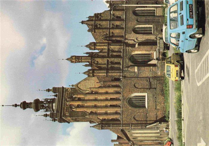 GDANSK Danzig PL Gotycki kosciol Sw. Katarzyny Gotische Kirche St. Katharina