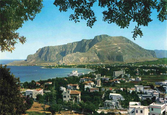 Mondello Palermo IT Panorama Spiaggia