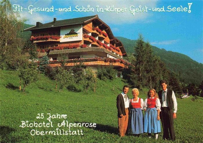 Obermillstatt Kaernten AT Biohotel Alpenrose