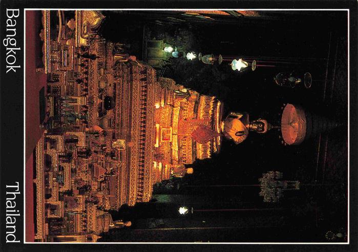 Bangkok Thailand The main Buddha image in Wat Po