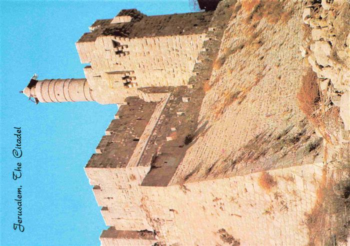 Jerusalem  Yerushalayim Israel Citadel