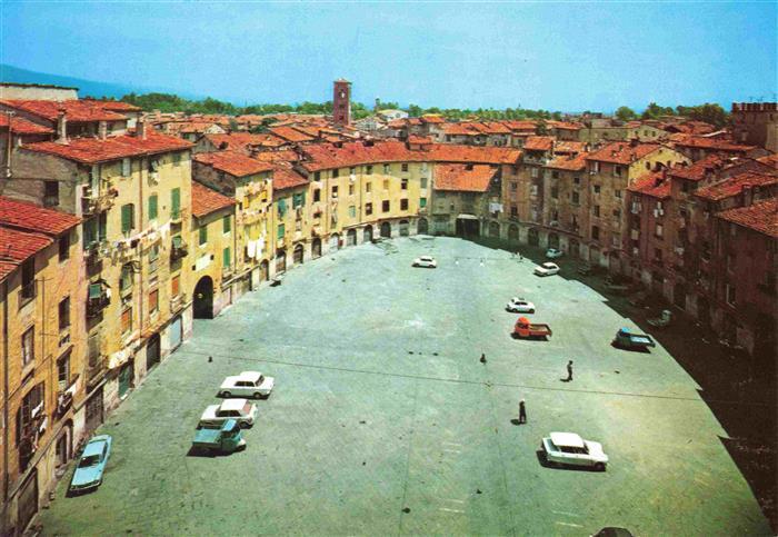 Lucca Toscana IT Piazza dell Anfiteatro