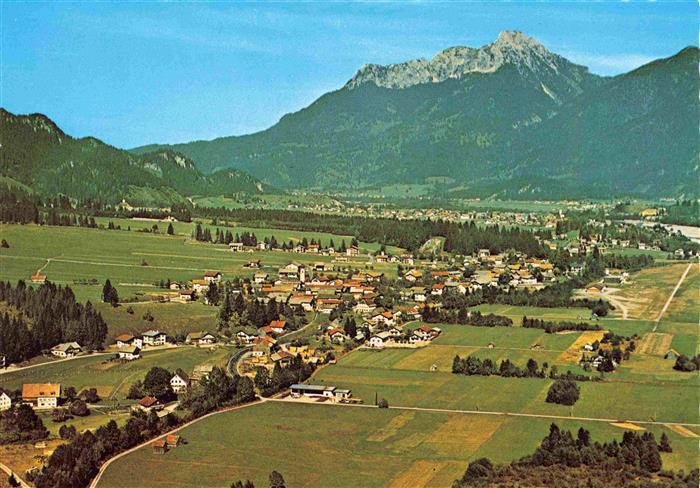 Hoefen Tirol AT Panorama Blick gegen Saeuling