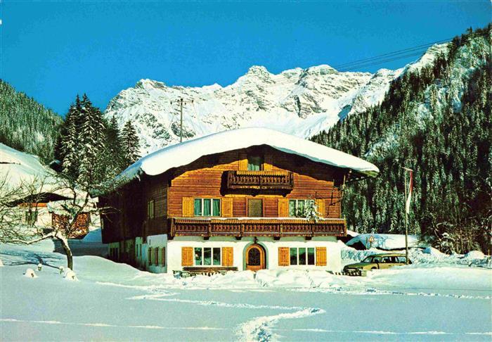 Hochfilzen Gasthof Wiesental Winterlandschaft Alpen