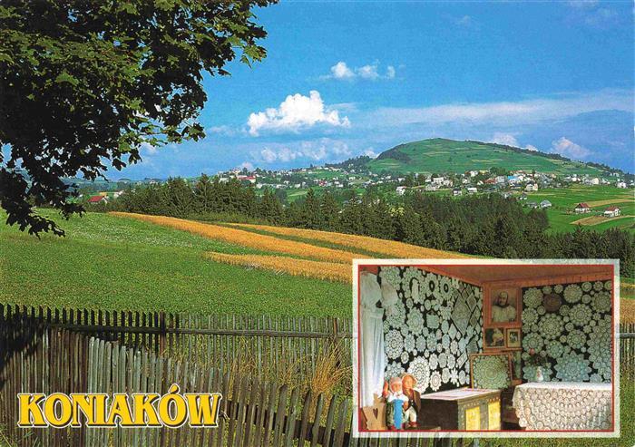 Koniakow Istebna PL Panorama Spitzen Handarbeit