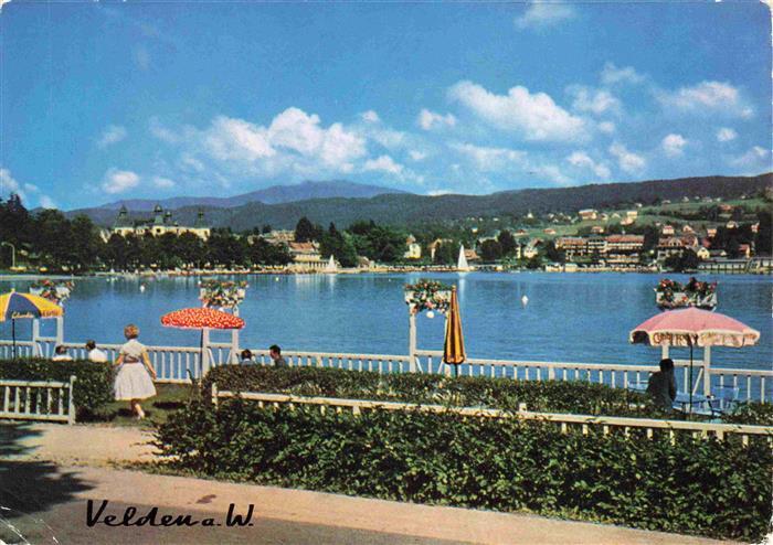 Velden  Woerthersee AT Uferpromenade am See