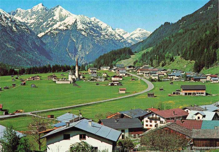 Elbigenalp Lechtal Tirol AT Panorama Lechtal Alpen