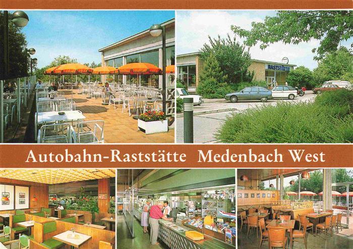Medenbach Taunus Autobahnraststaette Restaurant Terrasse