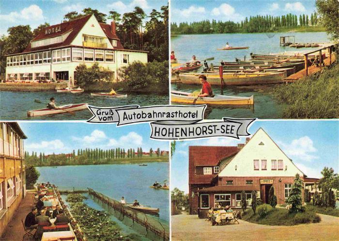Lehrte Hannover Autobahn-Raststaette Hohenhorst-See Bootsanleger