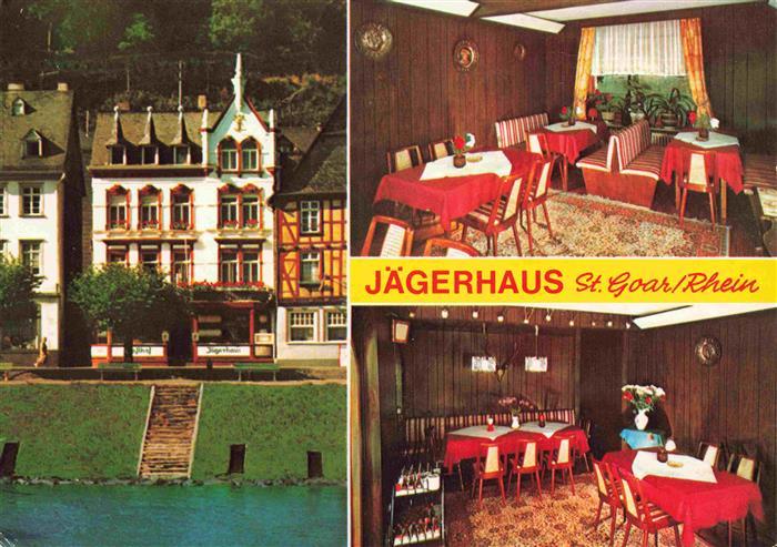 St Goar Rhein Hotel Jaegerhaus Restaurant