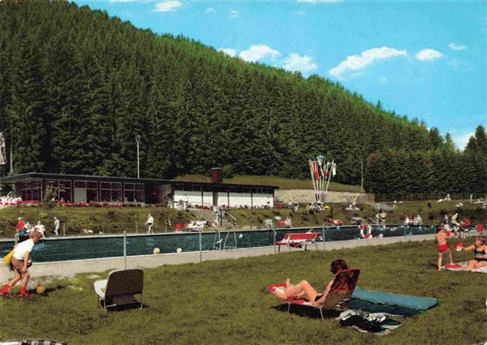 St Blasien Freibad mit Café Kurort im Schwarzwald