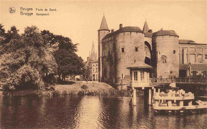 Bruges BRUGGE Belgie Porte de Gand
