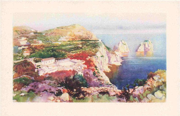 CAPRI Golfo di Napoli Campania IT La Certosa e i Faraglioni