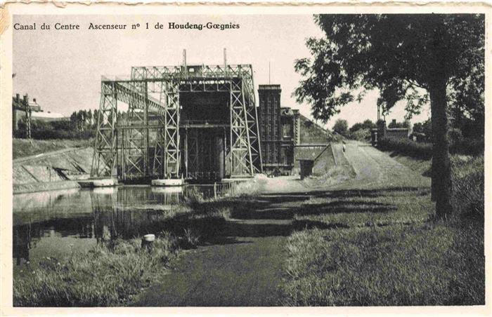 Houdeng-Goegnies Belgie Canal du Centre Ascenseur no 1