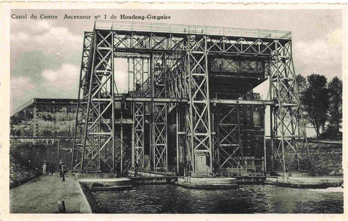 Houdeng-Goegnies Belgie Canal du Centre Ascenseur no 1
