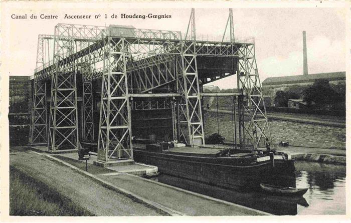Houdeng-Goegnies Belgie Canal du Centre Ascenseur no 1