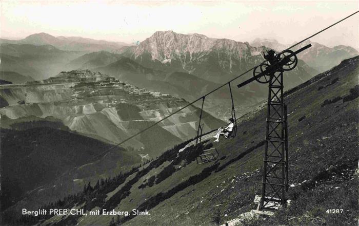 Erzberg Steiermark AT Berglift Prebichl